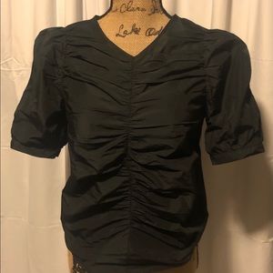 Ruched Short Sleeve Top by H&M